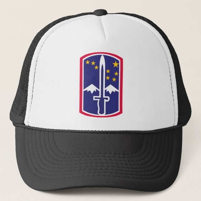 172nd Infantry Brigade Trucker Hat (Front)