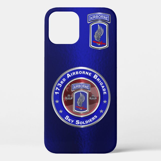 173rd Airborne Brigade Combat Team Customised Case-Mate iPhone Case (Back)