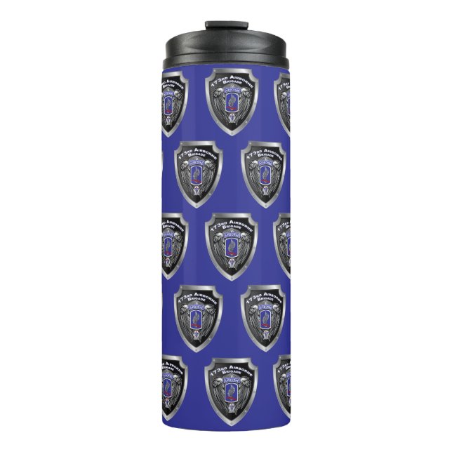  173rd Airborne Brigade Combat Team Thermal Tumbler (Front)