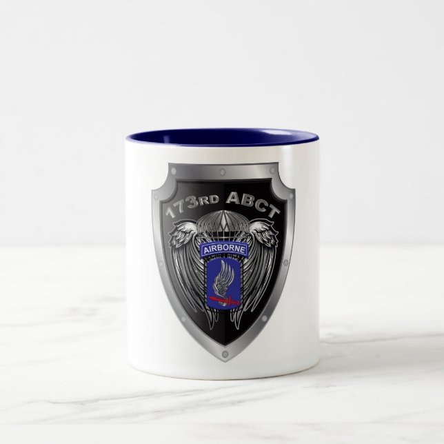 173rd Airborne Brigade Combat Team Two-Tone Coffee Mug (Center)