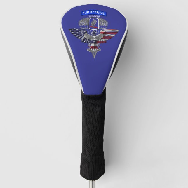 173rd Airborne Brigade Golf Head Cover (Front)