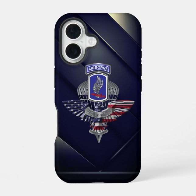 173rd Airborne Brigade   iPhone 16 Case (Back)