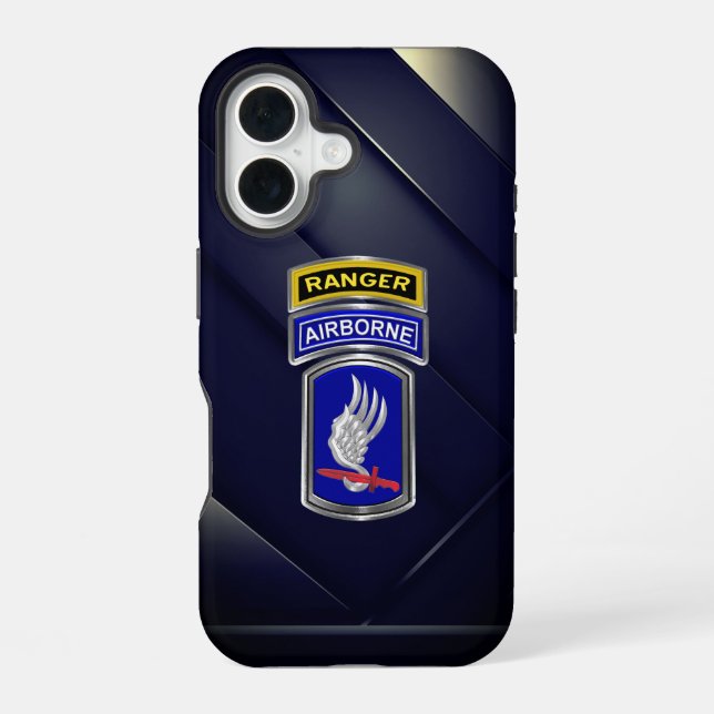 173rd Airborne Brigade  iPhone 16 Case (Back)