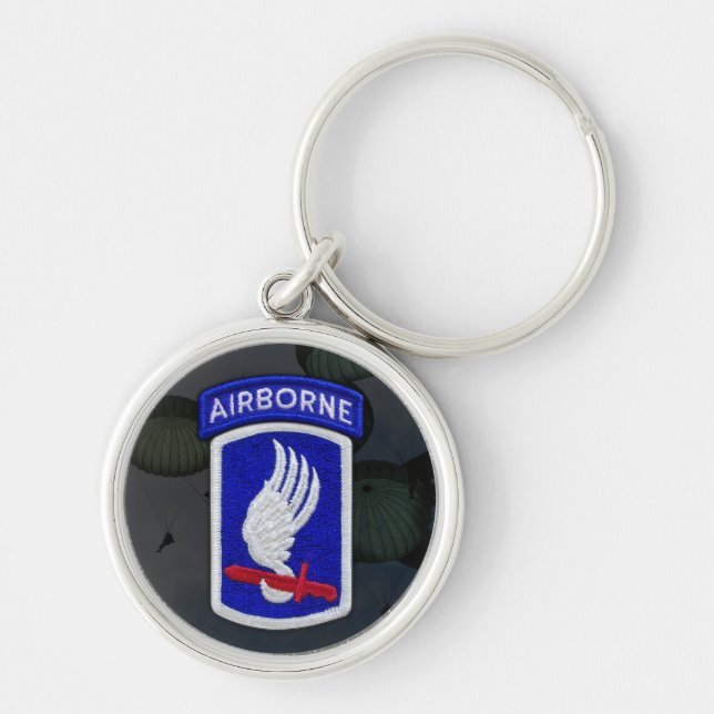 173rd Airborne Brigade Patch Keychain (Front)