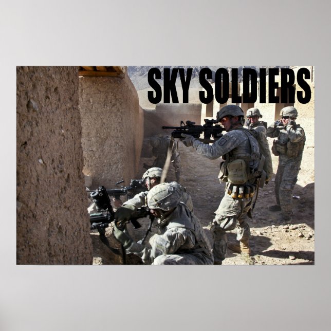 173rd Airborne Brigade Poster (Front)