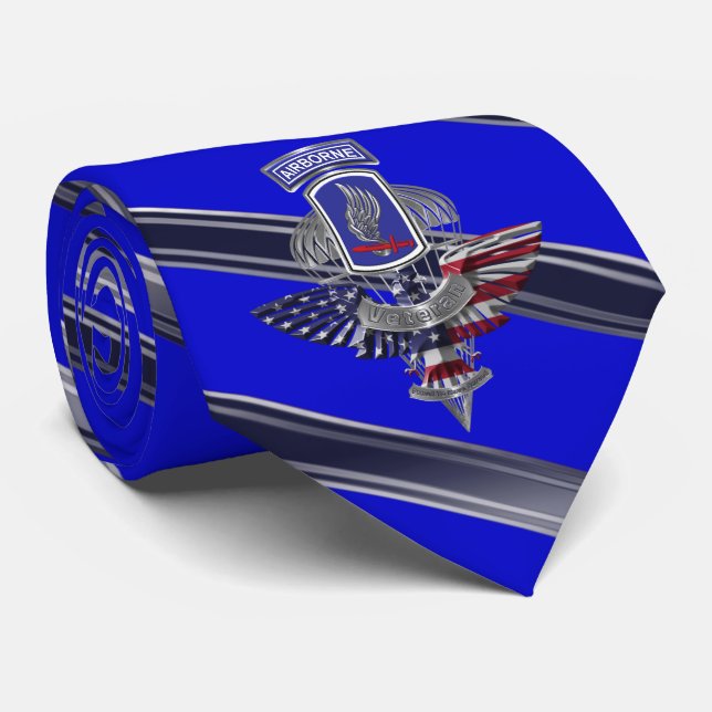 173rd Airborne Brigade Tie (Rolled)