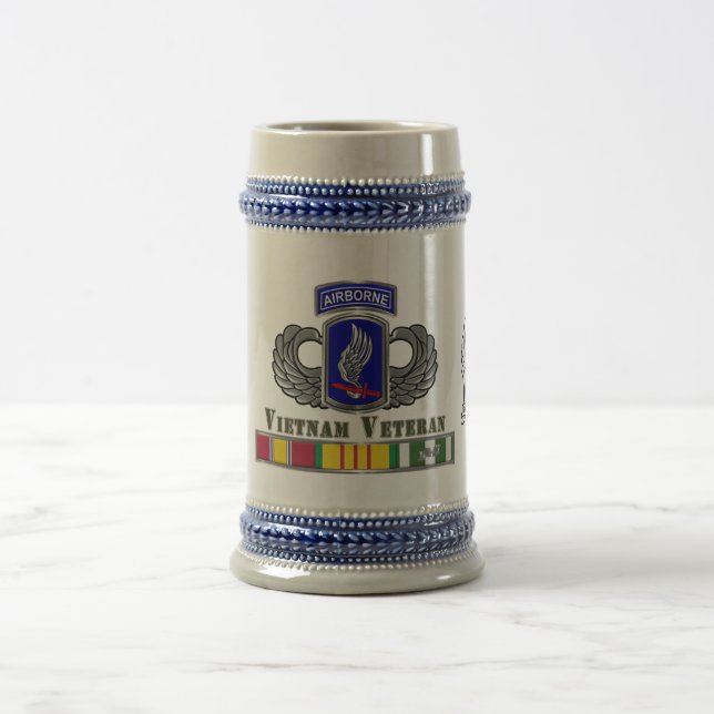 173rd Airborne Brigade Vietnam Veteran Beer Stein (Center)