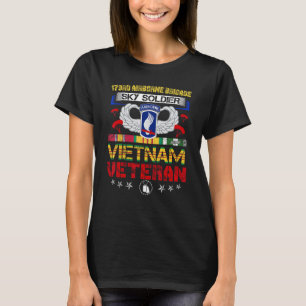 173rd Airborne Brigade Vietnam Veteran Shirt Sky S