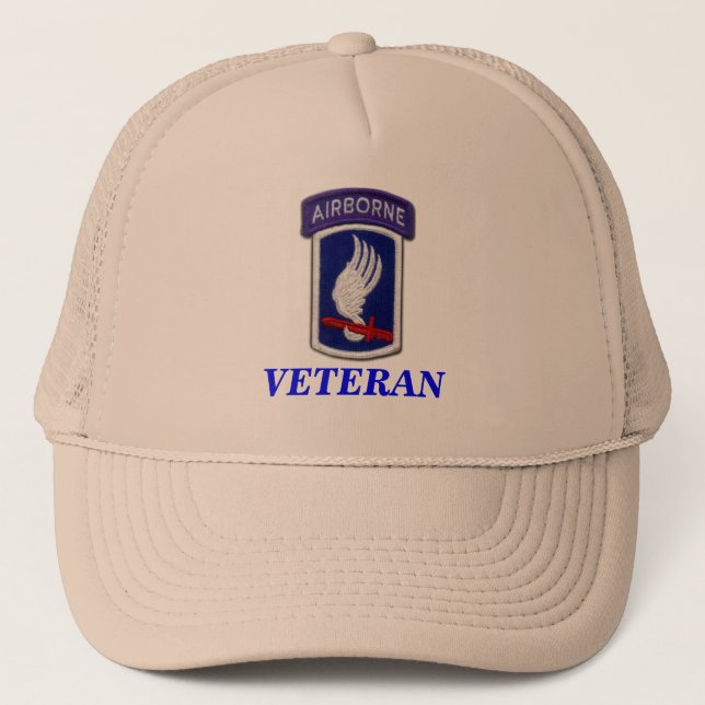 173rd airborne patch veterans vietnam iraq vet Hat (Front)