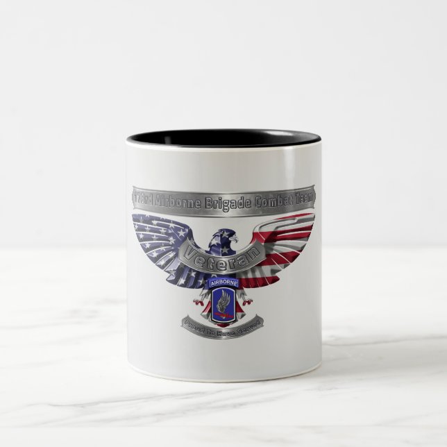 173rd Airborne “Proud To Have Served” Two-Tone Coffee Mug (Center)