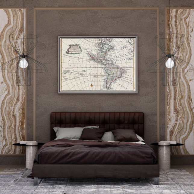 1747 Bowen Map of North America and South America Poster (Creator Uploaded)