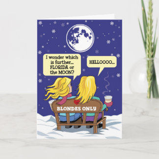 #175 ANY OCCASSION, FL. MOON CARD