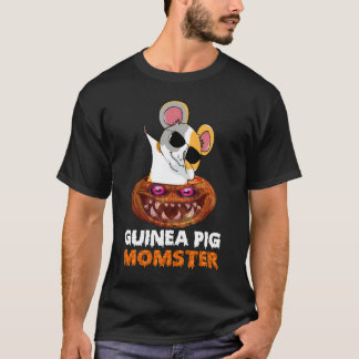 176 Guinea Pig Momster Pumpkin Monster Funny Hallo T-Shirt