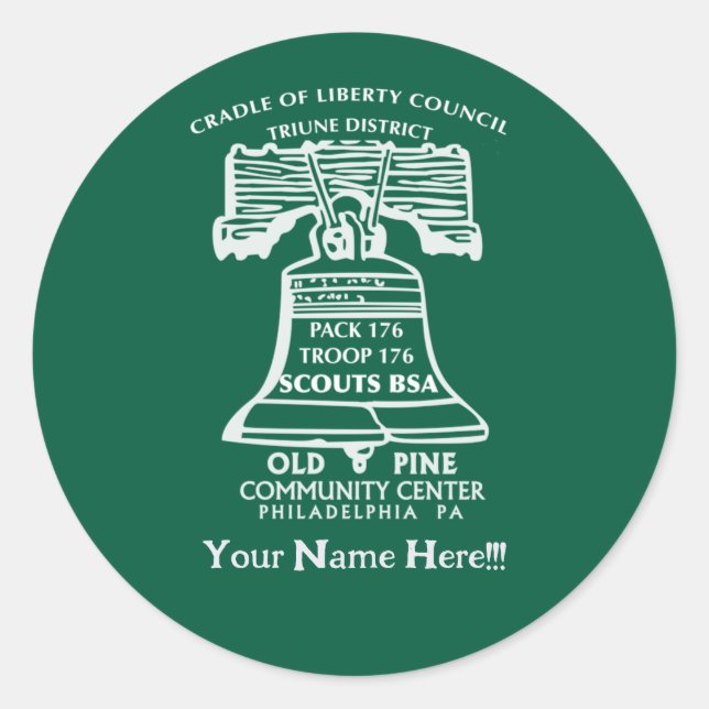 176 Personalised Sticker (Front)