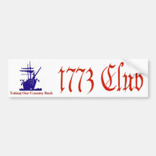 1773 Club Bumper Sticker