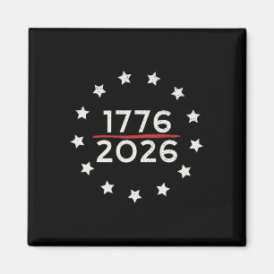 1776 2026 250th Anniversary Usa Betsy Ross Flag 4t Magnet