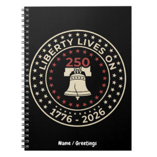 1776-2026 Commemorative 250th Semiquincentennial Notebook