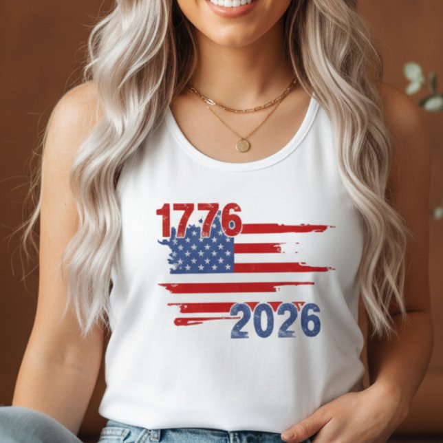1776-2026 USA 250th Anniversary Singlet (1776-2026 USA 250th Anniversary Shirt Happy 250 Years Freedom T-Shirt)
