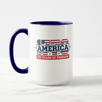 1776 America 250 Years | Patriotic USA Anniversary Mug