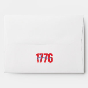 '1776 America' 250th Anniversary 4th of July Envelope