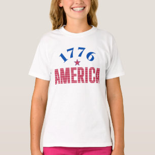 1776 AMERICA year of freedom  T-Shirt