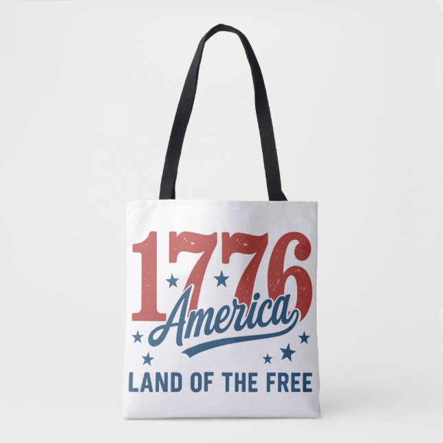 1776 America's 250th Anniversary Tote Bag (Front)