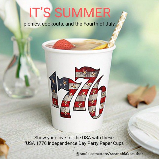 1776 Independence Day Paper cup (Creator Uploaded)