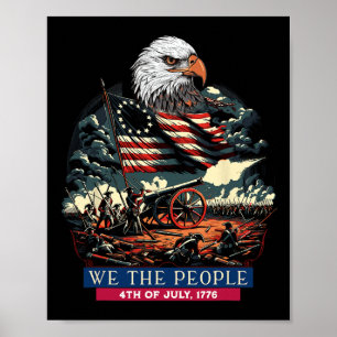 1776 Life Liberty Pursuit Of Happiness 4th Of July Poster