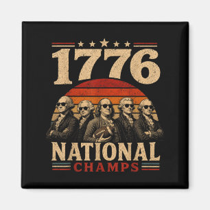 1776 National Sport Styles Patriot Usa 250 Funny Magnet