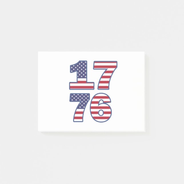 1776 Post-It Notes (Front)