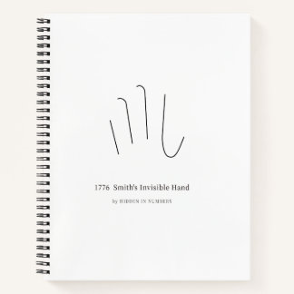 1776 Smith's Invisible Hand Minimalist Notebook