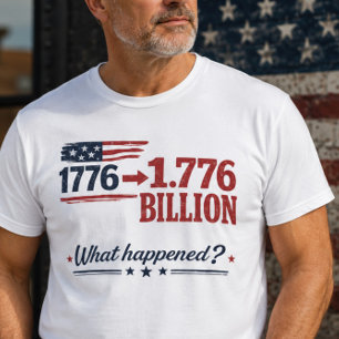 1776 to 1.776 Billion Shirt – What Happened?