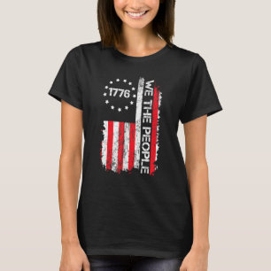 1776 We The People Patriotic American Constitution T-Shirt