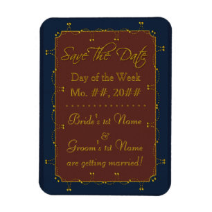 1776 Wedding Collection (Save The Date) Magnet