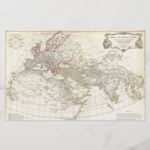 1794 Anville Map of the Ancient World