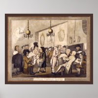 1798 Lloyd's Coffee House by G. Woodward (Print)