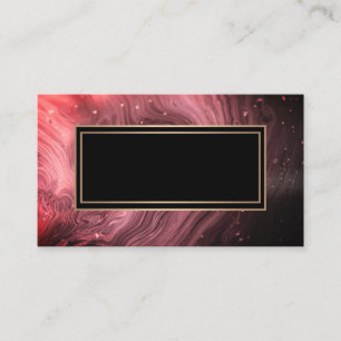 17 Abstract, blurred, coral, grey, red Business Card