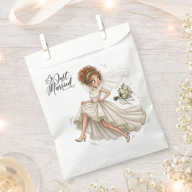 #17 Cute fun bride Favour Bags (Clipped)