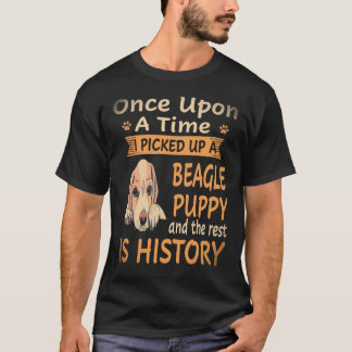 17 One Upon A Time -  Beagle Puppy Beagle T-Shirt