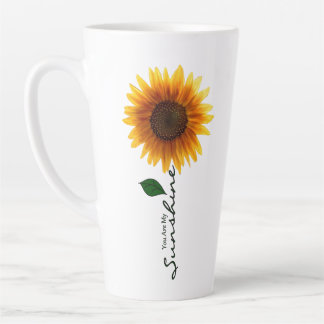17 oz. Latte Mug - You Are My Sunshine