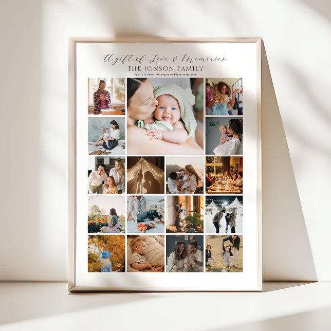 17 Photo Collage Poster (Creator Uploaded)