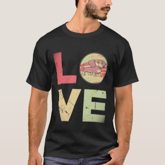 17 Retro vintage Dachshund Dog Mum Gifts Dachshund T-Shirt