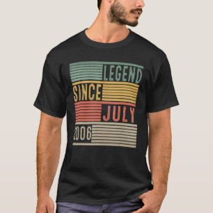 17 Year Old Boy Teen Legend Since July 2006 17th B T-Shirt