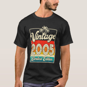 17 Year Old Gifts Vintage 2005 Limited Edition 17T T-Shirt