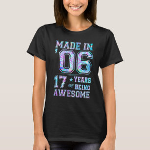 17 Year Old Girl Gifts For 17th Birthday Gift Born T-Shirt