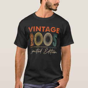 17 Year Old Vintage 2005 17th Birthday T-Shirt