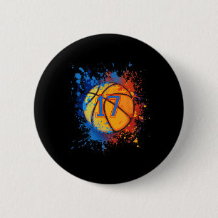 17 Years Old 17th Birthday Sketll Gift For Boys Pa 6 Cm Round Badge