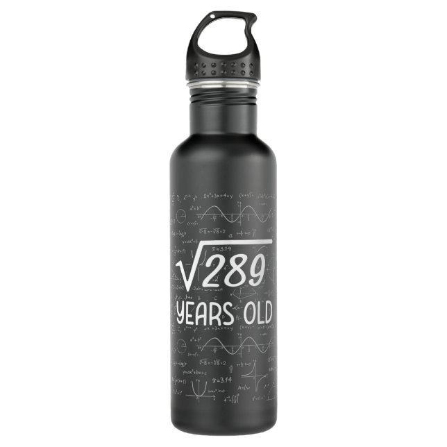 17 Years Old Gift Boys Girls Funny 17th Birthday G 710 Ml Water Bottle (Front)