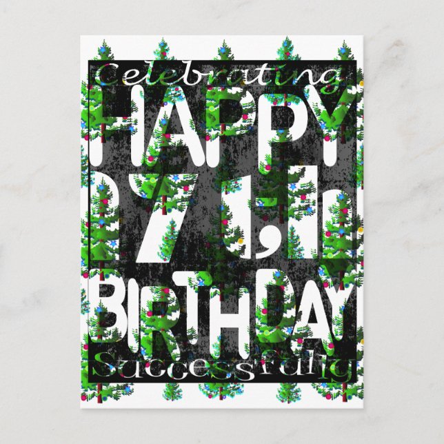 17th birthday postcard (Front)