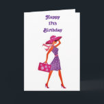 ****17th BIRTHDAY**** TO OUR "LOVELY YOUNG LADY"** Card<br><div class="desc">YOUR **LOVELY YOUNG LADY** WILL BE SO HAPPY TO RECEIVE THIS CARD FROM "YOU" on THAT ALL IMPORTANT *****17th**** BIRTHDAY AND WILL CHERISH IT FOR-EVER I AM SURE!  REMEMBER THOUGH,  YOU CAN "CHANGE THE AGE" IN A MATTER OF SECONDS IF NEEDED :)</div>